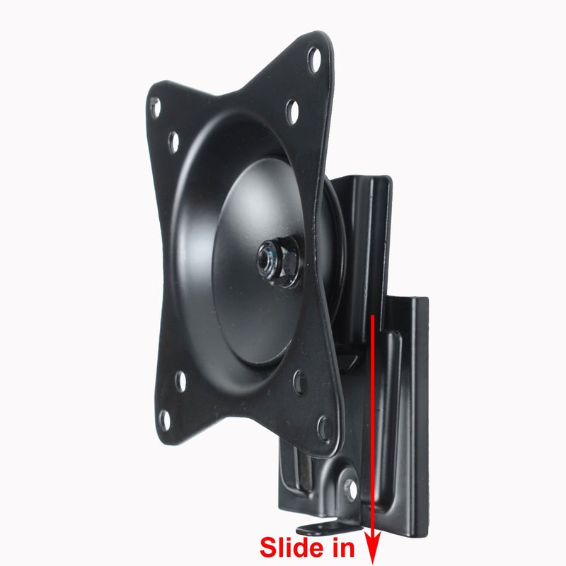 VideoSecu Tilt Rotation TV Monitor Wall Mount Bracket for Most 19" 20" 22" 23" 24" 26" 27" 30" 32",Some up to 39" LED, LCD Flat Screen TV and Monitors with VESA 100x100 75x75mm ML32B B74 - Image 3